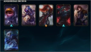 CONTA LEAGUE OF LEGENDS LOL