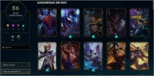 CONTA LEAGUE OF LEGENDS LOL