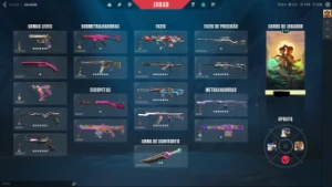 Conta Valorant com várias Skins(2000)