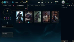 Conta League Of Legends com Skins e RP LOL