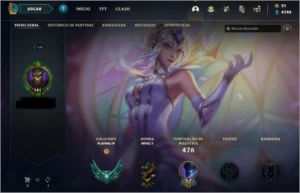 CONTA LOL 268 SKINS PLATINA MMR ALTÍSSIMO - League of Legends