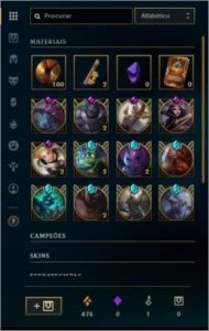 CONTA LOL 268 SKINS PLATINA MMR ALTÍSSIMO - League of Legends