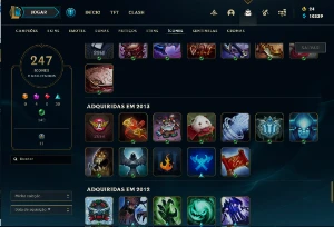 CONTA LEAGUE OF LEGENDS DE 2012 LOL