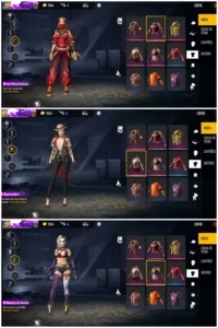 Conta top para começar a jogar - Free Fire