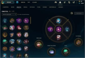 Conta nível 92 - Ouro 4 - League of Legends LOL