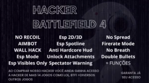Hacker Para Battlefield 4 2023  -  O Mais Completo +Bonus - Others