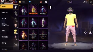Conta Free fire gemada