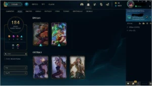 🔥CONTA DE LOL🔥 188 SKINS🔥 GOLD+ 2 gemas🔥 - League of Legends