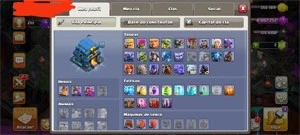 Conta Clash of clans CV 12 quase full