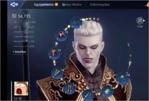 Vendo lanceiro no mir4 lvl 55 com 55 de poder no SA43
