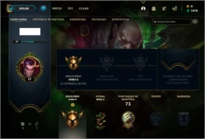 Conta ouro 2 com 4 skins e 23 champs - League of Legends LOL