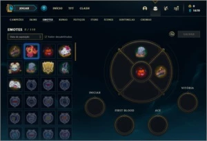 Conta ouro 2 com 4 skins e 23 champs - League of Legends LOL