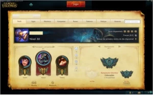 CONTA DE LOL UNRANKED+24 CAMPEÕES+4 SKINS - League of Legends