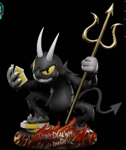 The Devil Cuphead 3d stl