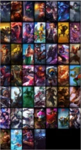 Conta de league of legends PRATA 1 EX GOLD 4 COM 51 SKINS LOL