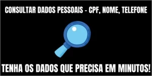 CONSULTA DE DADOS PESSOAIS - CPF, RG, NOME, TELEFONE E + 🔥 - Digital Services