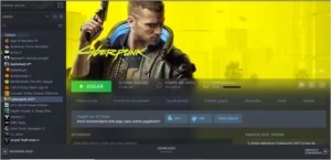 Conta Steam 30 jogos cyberpunk 2077 + GTA V + BF4 + COD BO2