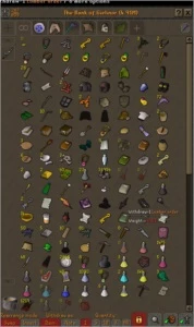 conta rune old pure pvm 99 ranged gracefull f cape. - Runescape RS