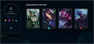 Conta unranked level 45, 4 skins 34 champs - League of Legends LOL