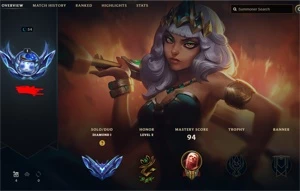 conta de lol d1 - League of Legends
