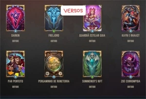 Conta Legends of Runeterra Com algumas skin's no LOR e LOL - League of Legends