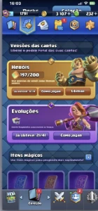 Conta Clash Royale 7 Anos Lvl 16 Max + Braw Stars 15K Troféu