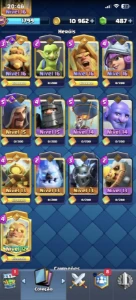 Conta Clash Royale 7 Anos Lvl 16 Max + Braw Stars 15K Troféu