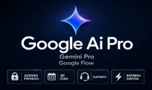 Google Ai Pro | Gemini Pro | Privado | 1K De Credito Flow - Inteligência Artificial