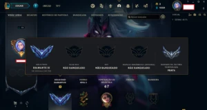 Conta Diamante 3 96Pdl Level 55 - League of Legends LOL