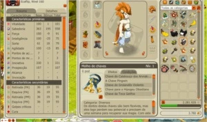 Ecaflip 160, Quase tudo Scrollado, menos CHANCE (61) - Dofus