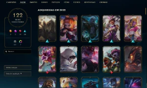 Conta Valorant + LOL unranked com skins