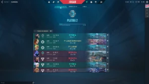 Conta Valorant + LOL unranked com skins
