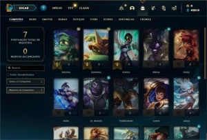 Conta ouro 4 com 24 Champs e 2 Skins - League of Legends LOL