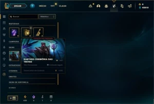Conta ouro 4 com 24 Champs e 2 Skins - League of Legends LOL