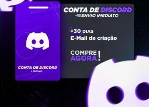 ✨Discord Conta Virgem 2021/2022 | Para Ativar Nitro | (Entre - Outros