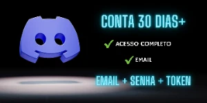 ✨Discord Conta Virgem 2021/2022 | Para Ativar Nitro | (Entre - Outros