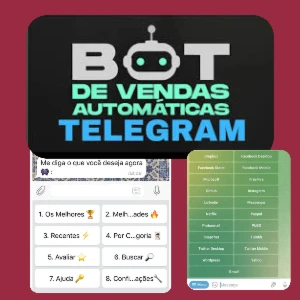 Bot De Vendas No Telegram Mercado Pago Pix - Outros