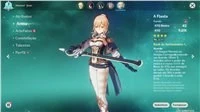 Conta Genshin Impact Early Game 5* Jean 4* The flaut