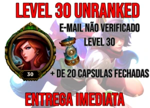 [Servidores] Br [Nível] 🏆 30+ [Elo] 🥈 Unranked - League of Legends LOL