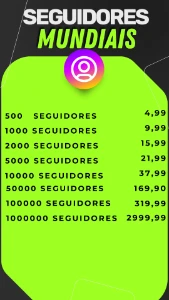 Seguidores Mundiais Do Instagram - Outros