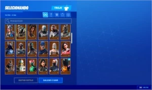 Conta fortnite Da temporada 4 Até 1° temporada capitulo 2