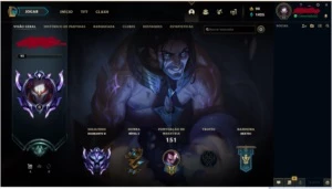 Conta DIAMANTE II - League of Legends LOL