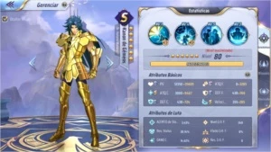 Conta Saint Seiya Awakening A-94 LVL 64 SSA