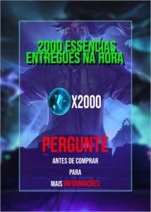 2000 Essencias azuis - League of legends LOL