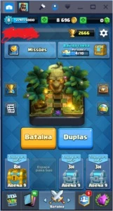 Vendo conta clash royale