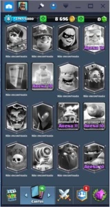 Vendo conta clash royale