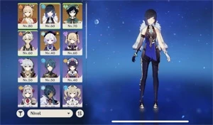 Ar43. Yelan + Aqua, Yoimiya, Venti e Qiqi - Genshin Impact