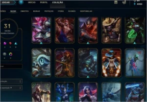 Conta P5 Boa para smurf - League of Legends LOL