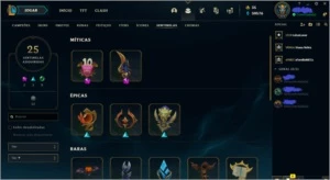 Conta de LOL todos os campeões lvl171 com itens de 2013 - League of Legends