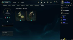 Conta de LOL todos os campeões lvl171 com itens de 2013 - League of Legends